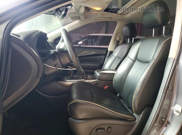 5N1DL0MM4KC566598 2019 INFINITI QX60 Gray Սալոնի դիմացի տեսք