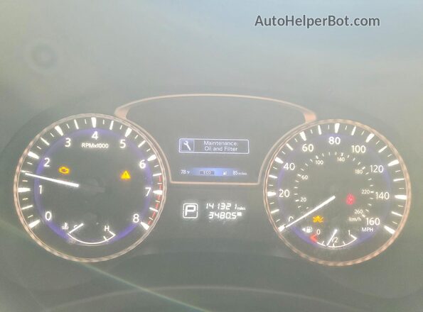5N1DL0MM4KC566598 2019 INFINITI QX60 Gray Սարքավորումների վահանակի տեսք