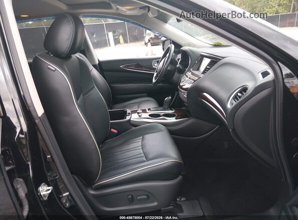 5N1DL0MM4KC568254 2019 INFINITI QX60 Черный Вид салона спереди