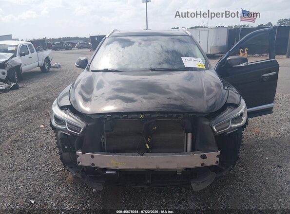 5N1DL0MM4KC568254 2019 INFINITI QX60 Черный Вид задней части салона