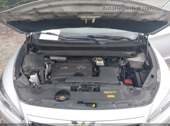 5N1DL0MM4KC569551 2019 INFINITI QX60 Silver Vista trasera