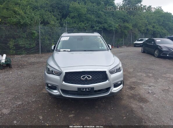 5N1DL0MM4KC569551 2019 INFINITI QX60 Silver Vista del cuadro de instrumentos