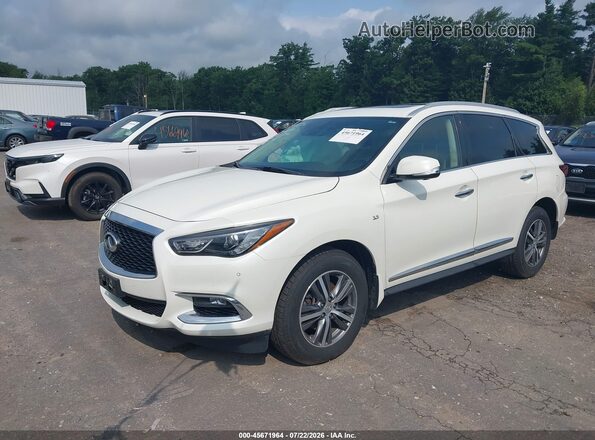 5N1DL0MM4LC502790 2020 INFINITI QX60 Белый Передняя левая четверть
