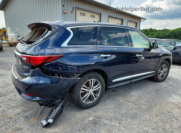 5N1DL0MM4LC510145 2020 INFINITI QX60 Blue Հետևի աջ