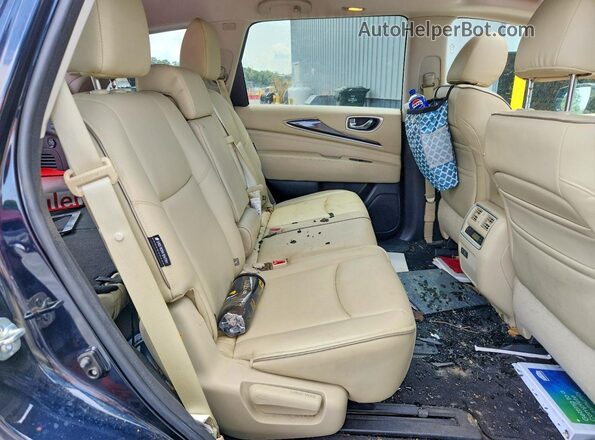 5N1DL0MM4LC510145 2020 INFINITI QX60 Blue Սալոնի հետևի տեսք