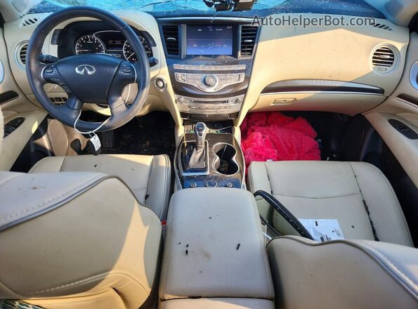5N1DL0MM4LC510145 2020 INFINITI QX60 Blue Առջևի վահանակի տեսք