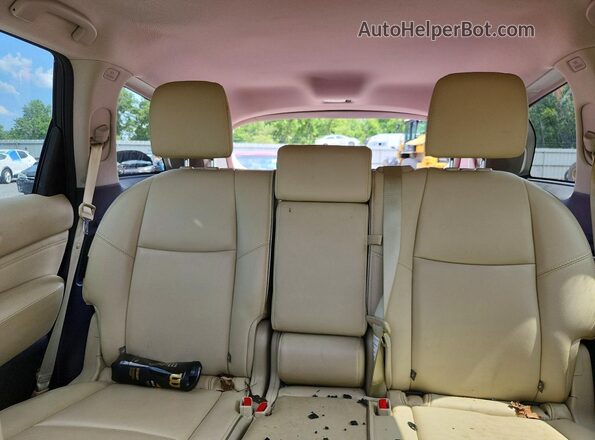 5N1DL0MM4LC510145 2020 INFINITI QX60 Blue Հետևի նստատեղերի տեսք