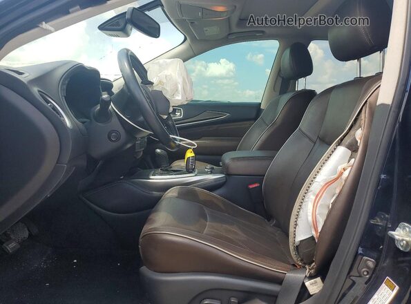 5N1DL0MM4LC540276 2020 INFINITI QX60 Синий Вид салона спереди