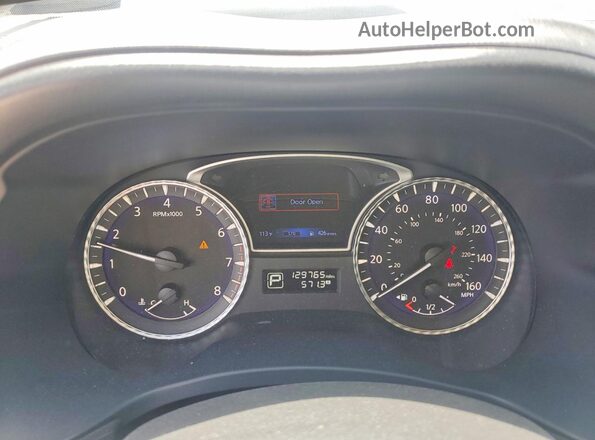 5N1DL0MM4LC540276 2020 INFINITI QX60 Синий Вид щитка приборов