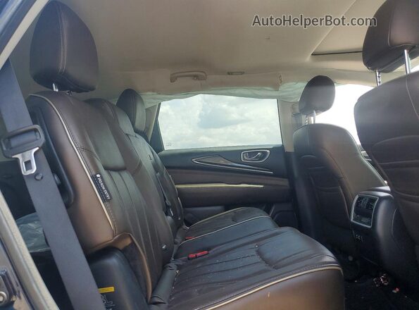 5N1DL0MM4LC540276 2020 INFINITI QX60 Синий Вид задних сидений