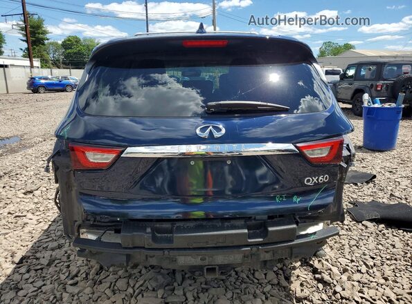 5N1DL0MM5HC502692 2017 INFINITI QX60 Blue Vista trasera