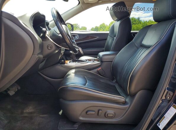 5N1DL0MM5HC502692 2017 INFINITI QX60 Blue Vista interior delantera