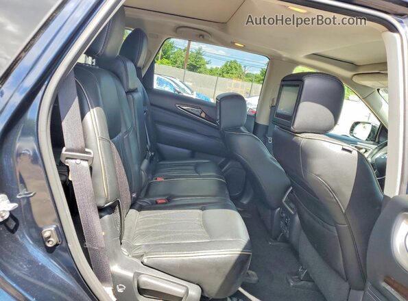 5N1DL0MM5HC502692 2017 INFINITI QX60 Blue Vista interior trasera