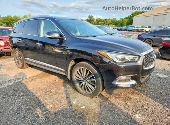5N1DL0MM5HC511635 2017 INFINITI QX60 Black წინა მარჯვენა