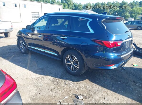 5N1DL0MM5HC521162 2017 INFINITI QX60 Blue უკანა მარცხენა