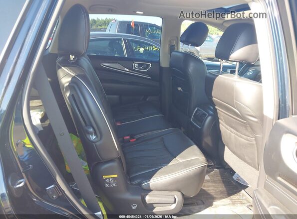 5N1DL0MM5HC521162 2017 INFINITI QX60 Blue VIN კოდის სტიკერის ხედი