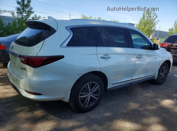 5N1DL0MM5HC529035 2017 INFINITI QX60 White Հետևի աջ
