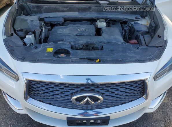 5N1DL0MM5HC529035 2017 INFINITI QX60 White Շարժիչի բաժամունքի տեսք