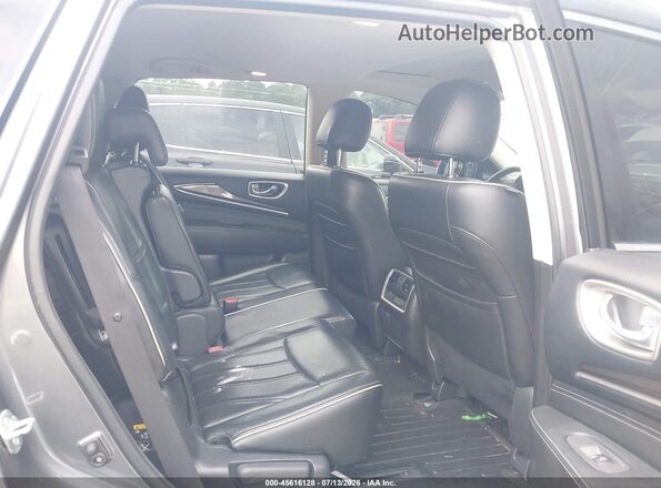 5N1DL0MM5HC543291 2017 INFINITI QX60 Gray Vista de la etiqueta del VIN
