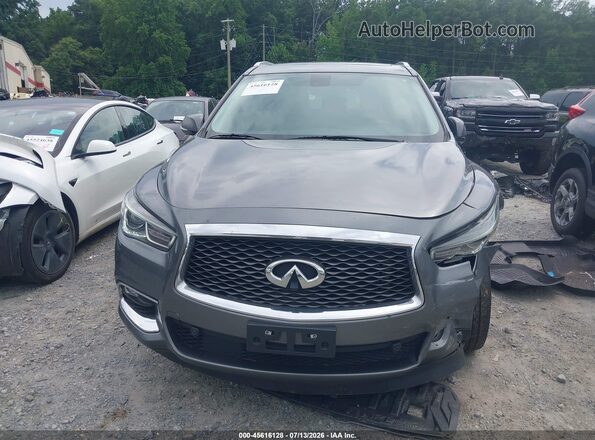 5N1DL0MM5HC543291 2017 INFINITI QX60 Gray Vista del cuadro de instrumentos