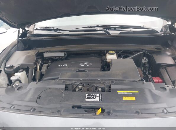 5N1DL0MM5HC543291 2017 INFINITI QX60 Gray Vista trasera