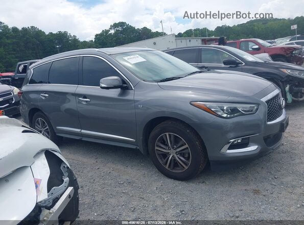 5N1DL0MM5HC543291 2017 INFINITI QX60 Gray Vista interior trasera