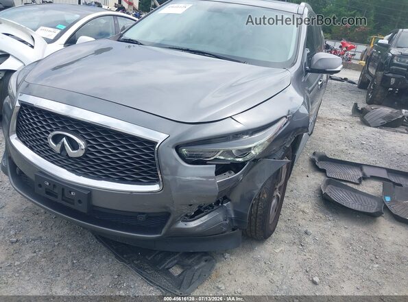 5N1DL0MM5HC543291 2017 INFINITI QX60 Gray Vista frontal