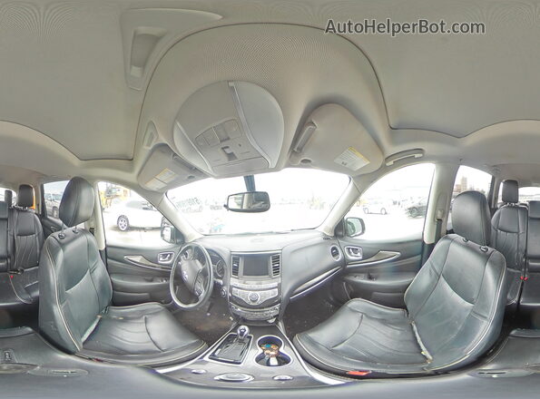 5N1DL0MM5HC547891 2017 INFINITI QX60 Blue Widok wnętrza 360 stopni