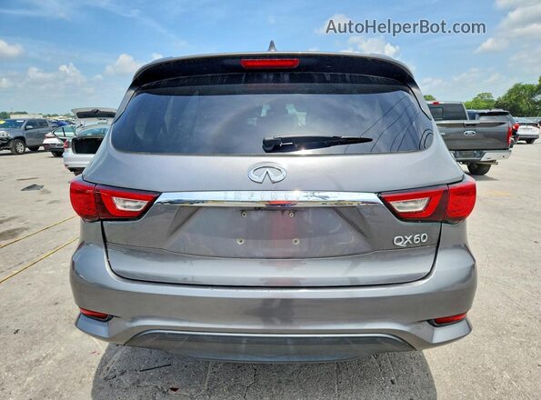 5N1DL0MM5HC550760 2017 INFINITI QX60 Серый Вид сзади