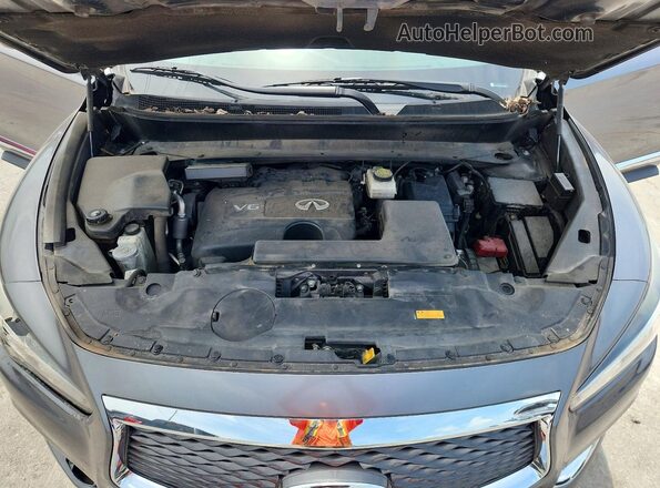 5N1DL0MM5HC550760 2017 INFINITI QX60 Серый Вид подкапотного пространства