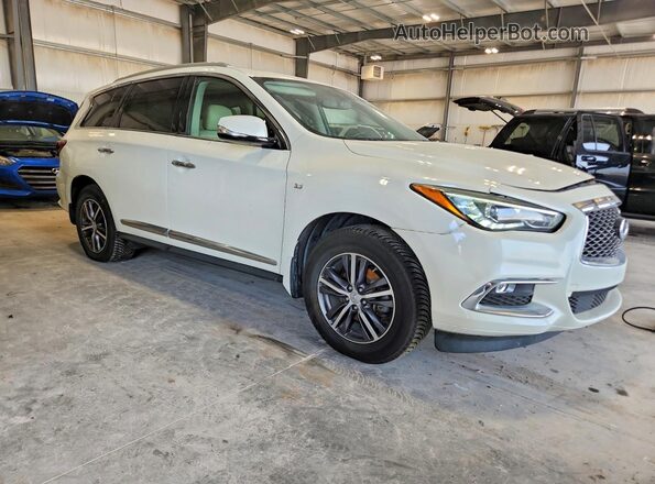 5N1DL0MM5JC507249 2018 INFINITI QX60 White Front right