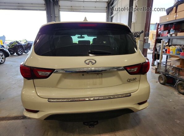 5N1DL0MM5JC507249 2018 INFINITI QX60 White Rear view
