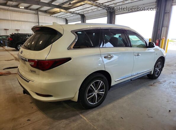 5N1DL0MM5JC507249 2018 INFINITI QX60 White Rear right