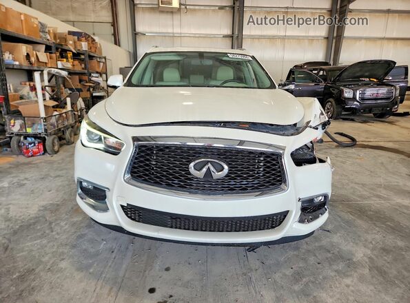 5N1DL0MM5JC507249 2018 INFINITI QX60 White Front view