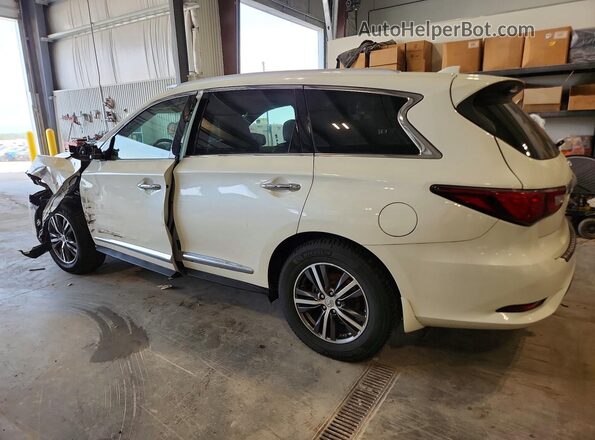 5N1DL0MM5JC507249 2018 INFINITI QX60 White Rear left