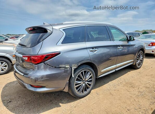 5N1DL0MM5JC507266 2018 INFINITI QX60 Gray Rear right
