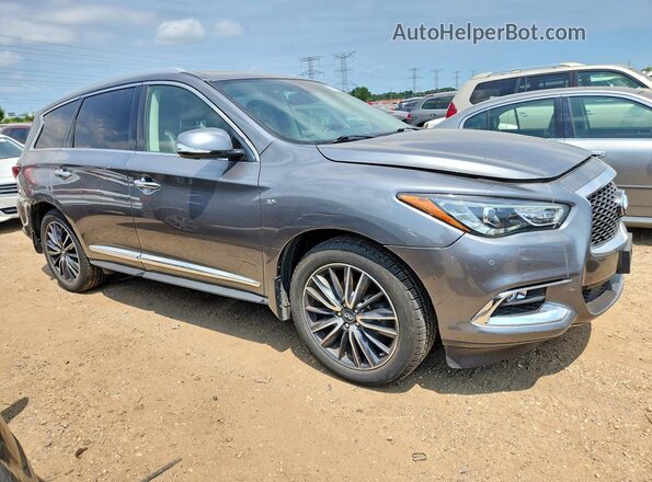 5N1DL0MM5JC507266 2018 INFINITI QX60 Gray Front right
