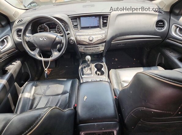 5N1DL0MM5JC507266 2018 INFINITI QX60 Gray Dashboard view
