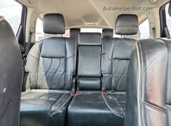 5N1DL0MM5JC507266 2018 INFINITI QX60 Gray Rear seats view