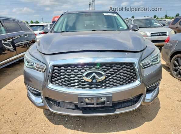 5N1DL0MM5JC507266 2018 INFINITI QX60 Gray Front view