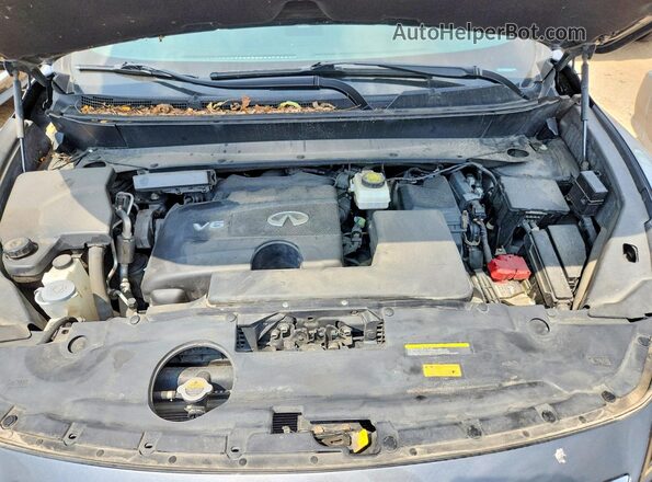 5N1DL0MM5JC507266 2018 INFINITI QX60 Gray Engine compartment view