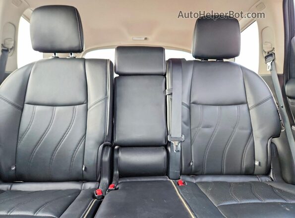 5N1DL0MM5JC527114 2018 INFINITI QX60 Blue Հետևի նստատեղերի տեսք