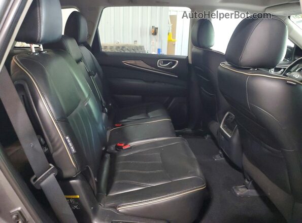 5N1DL0MM5KC511397 2019 INFINITI QX60 Charcoal Rear interior view