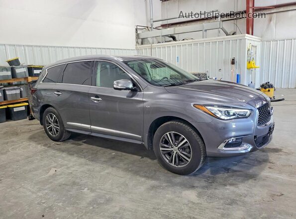 5N1DL0MM5KC511397 2019 INFINITI QX60 Charcoal Front right