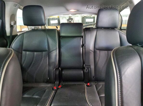 5N1DL0MM5KC511397 2019 INFINITI QX60 Charcoal Rear seats view