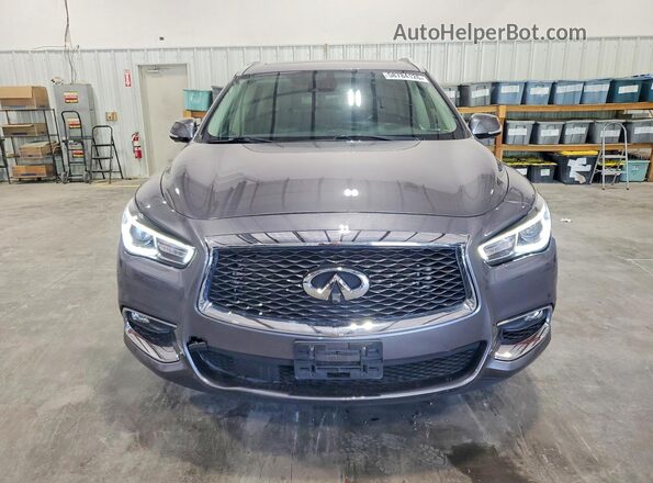 5N1DL0MM5KC511397 2019 INFINITI QX60 Charcoal Front view