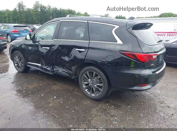 5N1DL0MM5KC517507 2019 INFINITI QX60 Black Trasero izquierdo