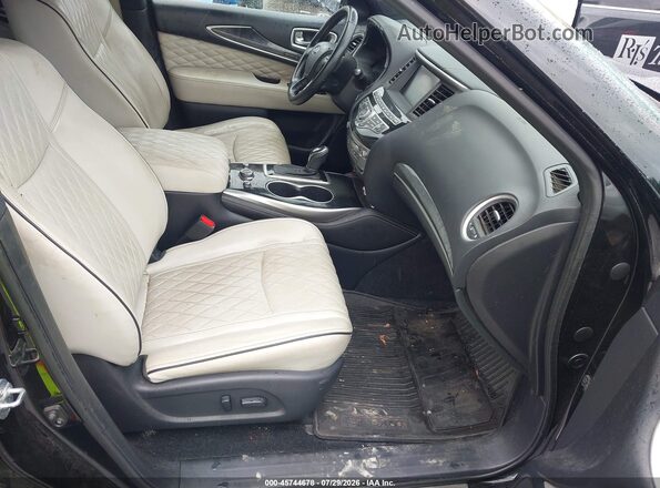 5N1DL0MM5KC517507 2019 INFINITI QX60 Black Vista interior delantera