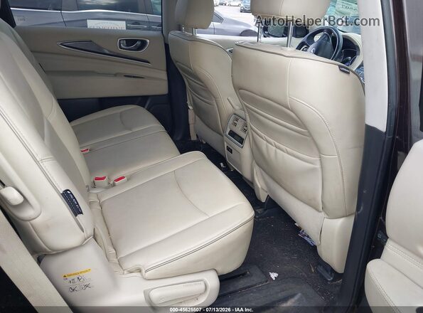 5N1DL0MM5KC524117 2019 INFINITI QX60 Brown Vista de la etiqueta del VIN