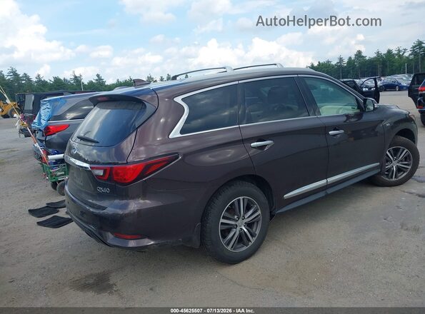 5N1DL0MM5KC524117 2019 INFINITI QX60 Brown Trasero derecho